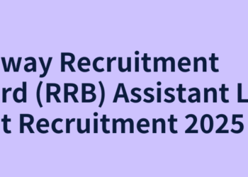 Railway Recruitment Board (RRB) Assistant Loco Pilot Recruitment 2025