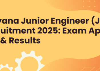 Haryana Junior Engineer (JE) Recruitment 2025: Exam Apply Link & Results