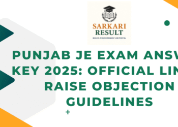 Punjab JE Exam Answer Key 2025 Official Link & Raise Objection Guidelines