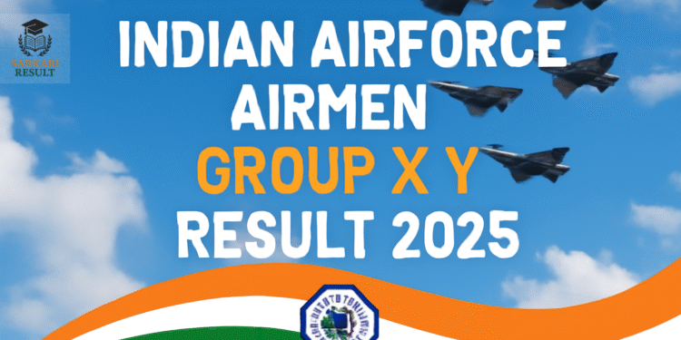 Indian Airforce Airmen Group X Y Result 2025