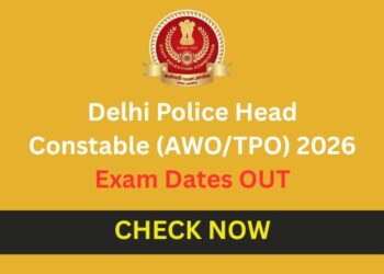 Delhi Police Head Constable (AWO/TPO) 2026