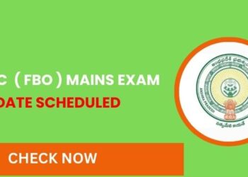 APPSC ( FBO ) Mains Exam Date